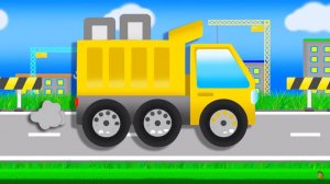 СТРОИТЕЛЬНАЯ ТЕХНИКА для самых маленьких - Экскаватор, Трактор и даже Грузовичок