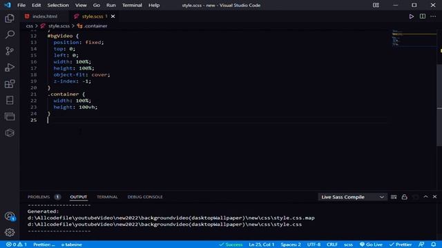 Learn How To Create An Landing Page With Video Background | HTML CSS Design смотреть онлайн