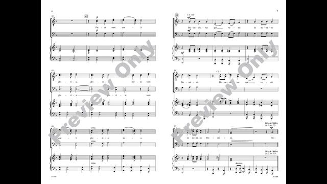 Benedictus (TTB), by Ruth Morris Gray – Score & Sound смотреть онлайн
