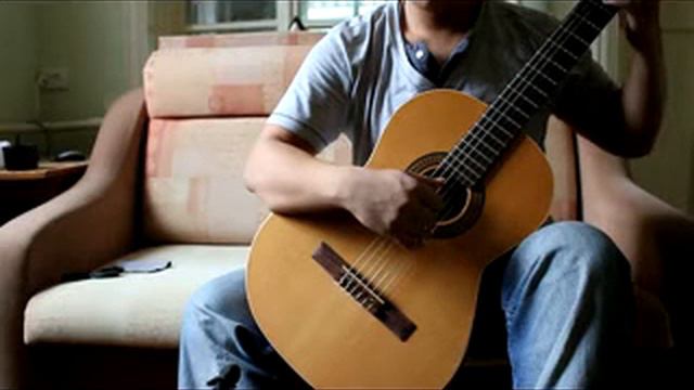 Right here waiting-Richard Max classic guitar cover.flv смотреть онлайн
