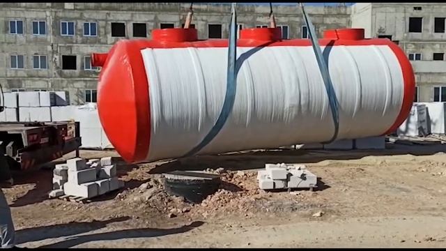 Отгрузка ЛОС (Ливневые очистные сооружения) АКВАТЕХ смотреть онлайн