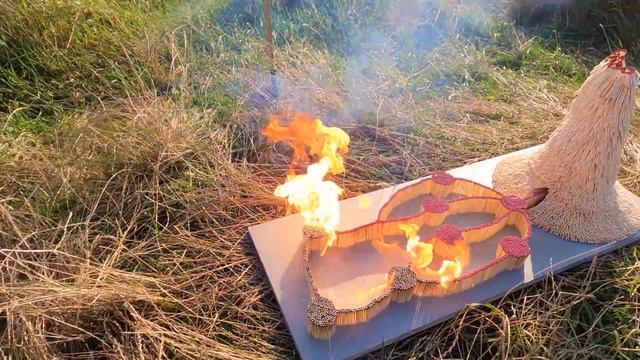 🔥 VOLCANO ERUPTION 🔥 Match Chain Reaction Amazing Fire Domino смотреть онлайн