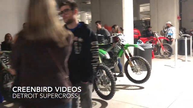 Monster Energy AMA Supercross Detroit Pits Ford Field смотреть онлайн