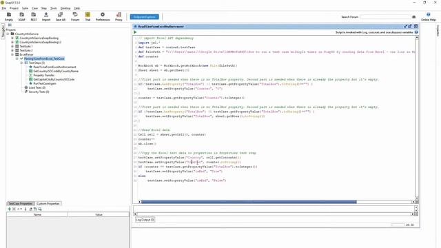 How to run a test case multiple times in SoapUI by reading data from Excel смотреть онлайн