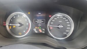 функции приборной панели SUBARU forester 2021