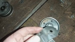 Дополнительный натяжной ролик для мотоблока.