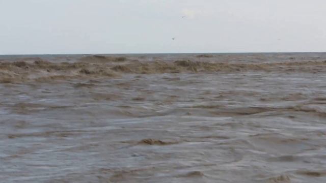 Река Вулан (Архипо-Осиповка) вливается в Чёрное море после ливня 14 июня 2014 смотреть онлайн