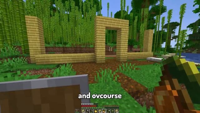 I Built A Bamboo Starter House In 1.20 Hardcore Minecraft смотреть онлайн