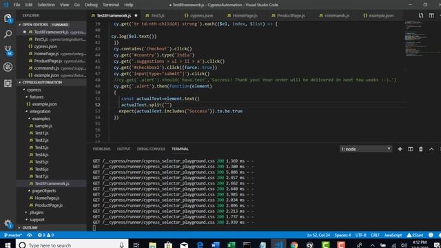 053 Implementing the Sum of products functionality with Cypress-Java script смотреть онлайн
