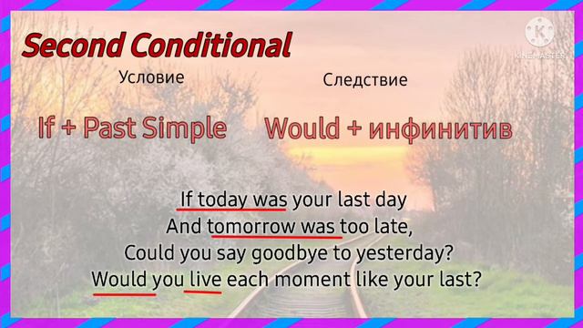 Английскый язык. Грамматика в песнях. Present Perfect//Conditionals//Gerund or Infinitive смотреть онлайн