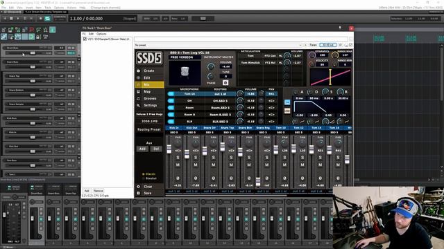 How To Send SSD5 Drums To Separate Tracks In Reaper for Mixing смотреть онлайн