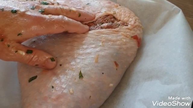 Фаршированные ножки индейки в печи и в духовке. Просто изюмительно вкусно ? смотреть онлайн