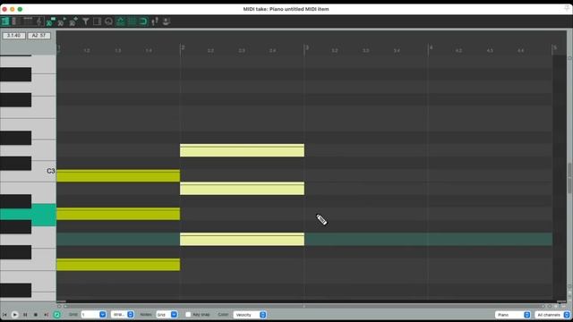 Adding MIDI Chords using Menus in REAPER смотреть онлайн