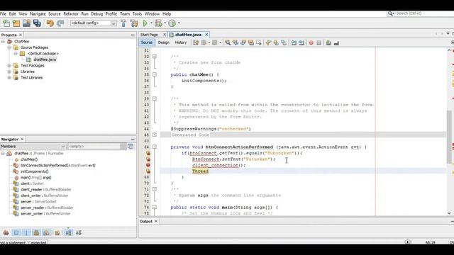 JAVA SOCKET PROGRAMMING (Aplikasi Chatting Client-Server) смотреть онлайн