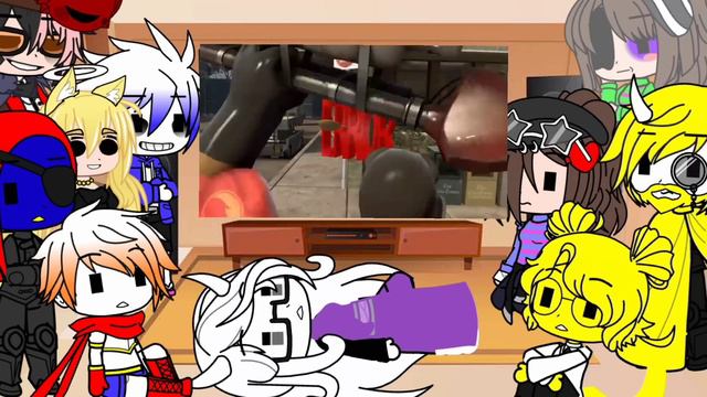 Undertale reacts to clowns robbing banks with spoons смотреть онлайн