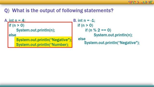 How to solve MCQs on if, else if in Java смотреть онлайн
