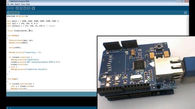 T3 Arduino - Ethernet Shield смотреть онлайн
