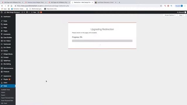 Wordpress Tutorial, Redirection's database needs to be updated смотреть онлайн
