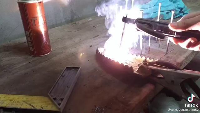 Вдохнул новую жизнь в старинной утюг