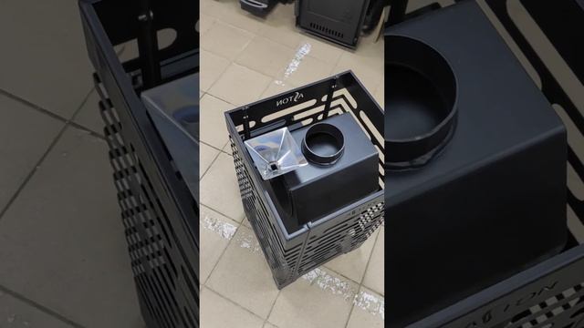 Печь для бани Астон 16 со стеклом смотреть онлайн