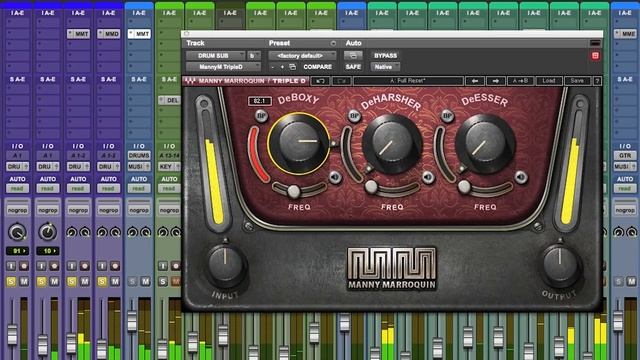 Waves Manny Marroquin Plugins: Tutorial 4 of 6 – Triple D смотреть онлайн