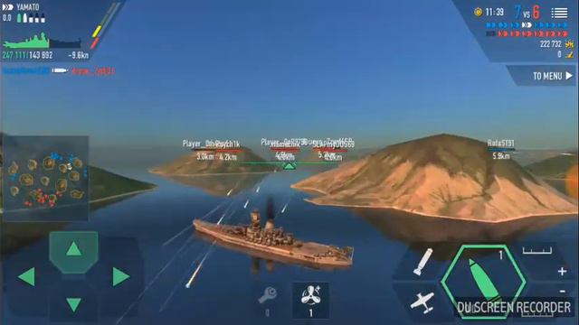 Battle of warships battleship yamato gameplay by Gaming aman смотреть онлайн