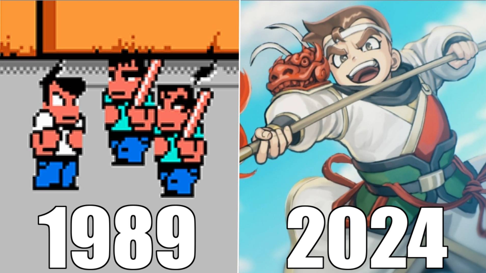 Эволюция серии игр River City [1989-2024] смотреть онлайн