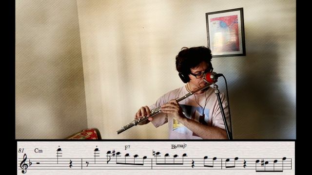 Confirmation | JAZZ FLUTE Solo Transcription | +Playback смотреть онлайн