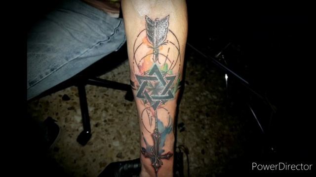 Star David, Cross & Band TATTOO смотреть онлайн