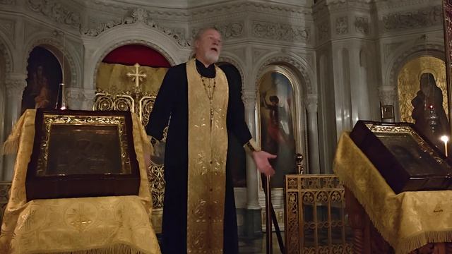 Неделя 25-я по Пятидесятнице – Слово после Всенощного бдения смотреть онлайн