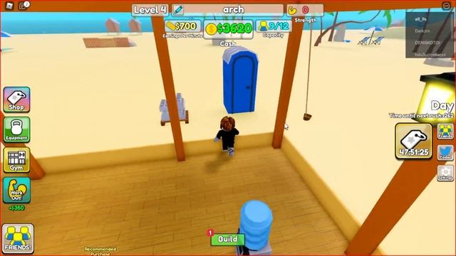 СУПЕР ЗАЛ ДЛЯ КАЧКОВ! В РОБЛОКСЕ! ROBLOX Gym Tycoon смотреть онлайн