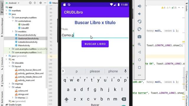 5 CRUD SQLite en Android con Java смотреть онлайн