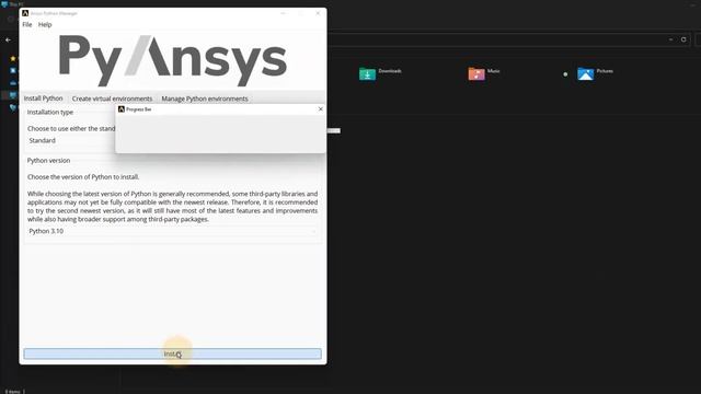 Installation Part 1: Using the Ansys Python Manager — Lesson 2 смотреть онлайн