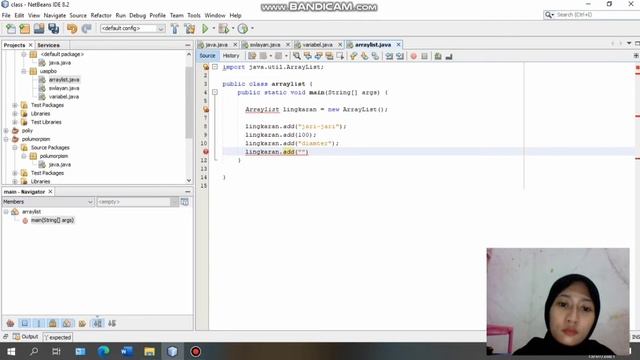 PBO JAVA (ArrayList) смотреть онлайн
