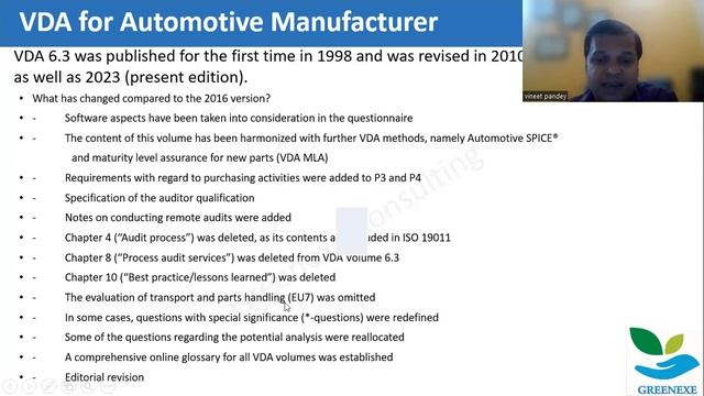 What is VDA || VDA 6.3 Process Audit смотреть онлайн