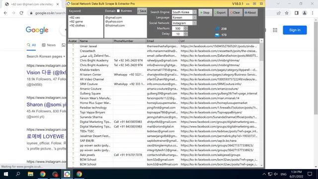 Social Network Data Bulk Scrape & Extractor Pro#socilamedia#emailscrape#emailextract смотреть онлайн