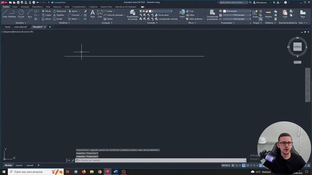 AutoCAD 2023 - Aula 02 - Curso Básico p/ Iniciantes - Principais Comandos Utilizados no Projeto смотреть онлайн