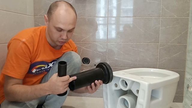 Установка подвесного унитаза (The installation of a suspended toilet) смотреть онлайн