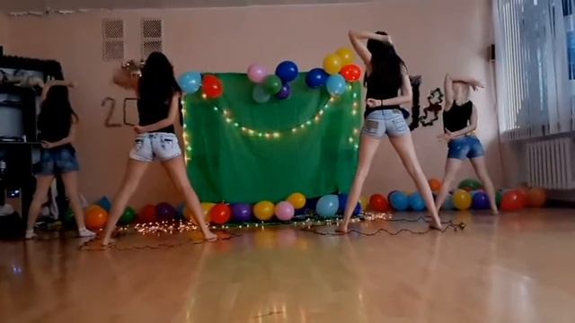 Я,Саша,Карина и Настя - Шоу танец (новый год 2016) смотреть онлайн