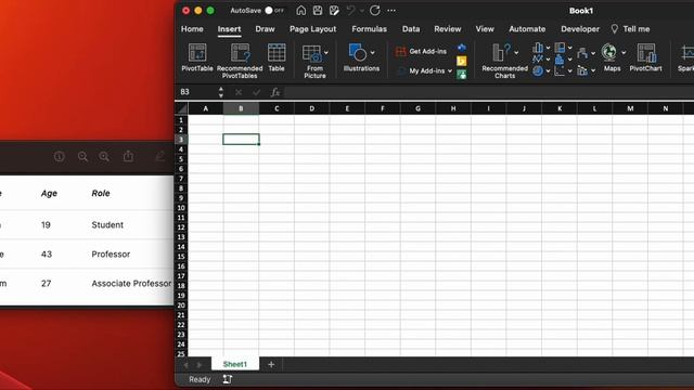 Insert Data From Picture (Excel) смотреть онлайн