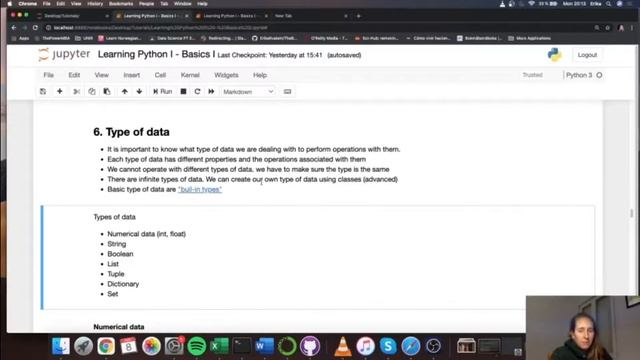 Data Science #3 | Learning Python | Basics III | Jupyter notebook | EKSProject смотреть онлайн