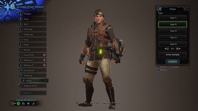 MONSTER HUNTER WORLD - Character Creation / Male and Female Customization смотреть онлайн