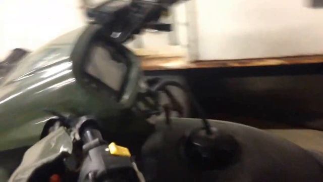 Cree LED light install Honda foreman 500 смотреть онлайн