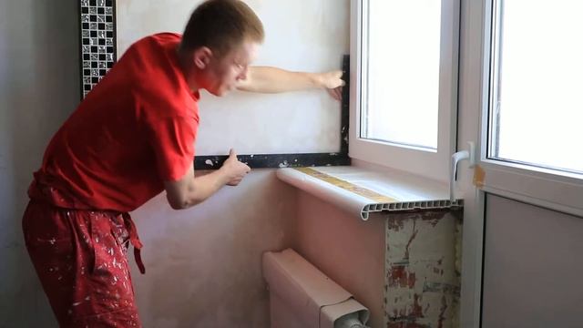 Как должен быть установлен пластиковый подоконник. Проверяем как установлен Plastolit смотреть онлайн