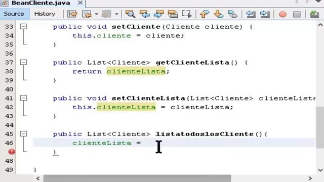 Java MVC EJB JPA Postgresql Crear método , encapsulamiento Vídeo 12 смотреть онлайн