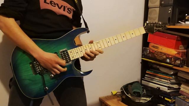 Ibanez RG370A Ozzy Osbourne - Mr Crowley Guitar Solo Cover смотреть онлайн