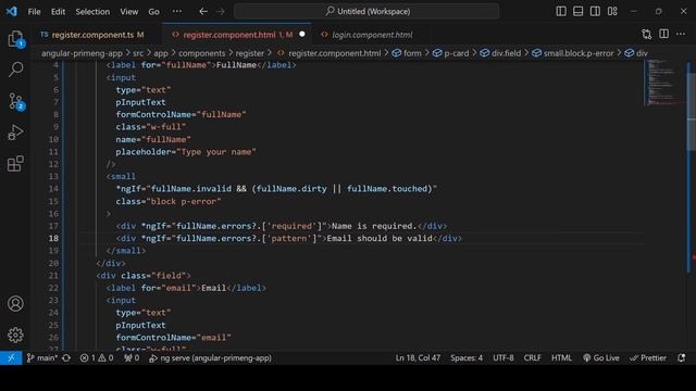User Login and Register Form Full Video (Code Attatched) - Angular 16 | PrimeNG | Json Server смотреть онлайн