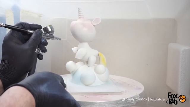 Фигурка единорога из шоколада смотреть онлайн