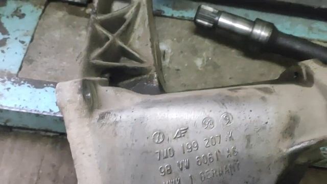 Фольксваген Шаран  Не приятные особенности снятия кпп