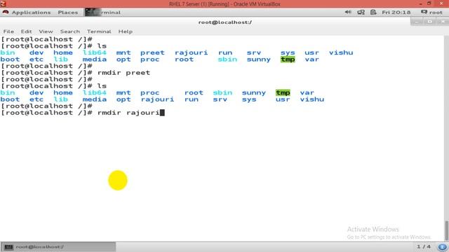 Basic Commands of Linux OS ( Rm, Rmdir, Du, Df ) Video No - 22 смотреть онлайн